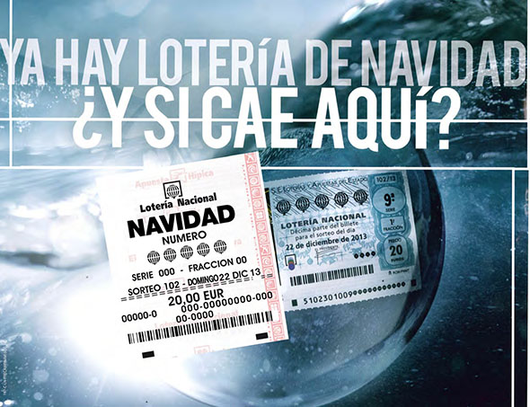 CARTEL LOTERÍA NAVIDAD 2013