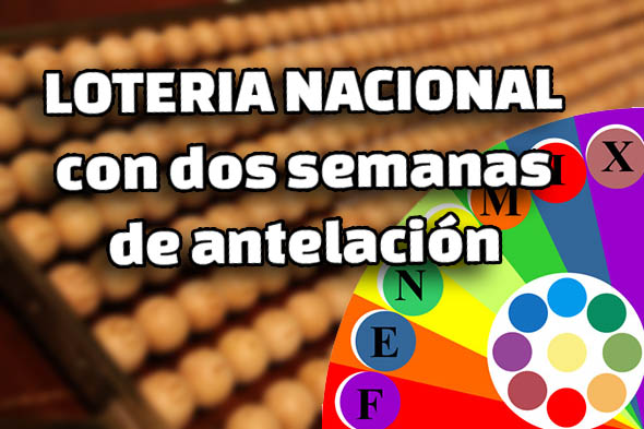 VENTA DE LA LOTERÍA NACIONAL DEL SÁBADO CON DOS SEMANAS DE ANTELACIÓN