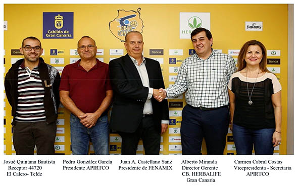 FENAMIX FIRMA UN CONVENIO CON EL CLUB DE BALONCESTO GRAN CANARIA