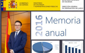 RESUMEN DE LA MEMORIA ANUAL DE LA DGOJ 2016