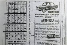 Cuando Franco ganó La Quiniela