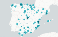El mapa de la España premiada en la Lotería de Navidad
