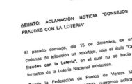 Aclaración Nota Prensa Fraude Loterías