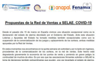 Propuestas de la Red de Ventas a SELAE. COVID-19