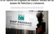 BNP lanza en España su banco Nickel con Fenamix