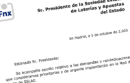 Escrito de demandas y reivindicaciones presentado a S.E.L.A.E.