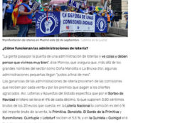 Repercusiones manifestación - 20 minutos