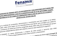 COMUNICADO DE FENAMIX