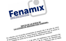 INICIO DE LA VENTA DE LA LOTERÍA DE NAVIDAD POR TERMINAL