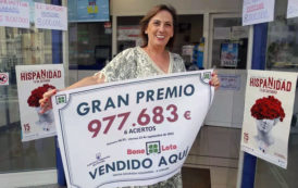 Premio dado por Estrella del Mar Erias Suarez, socia de A Coruña
