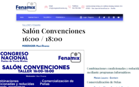 Acceso a los talleres del V Congreso Fenamix