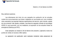 CAMPAÑA SUSTITUCIÓN DE ROUTERS EN LOS PUNTOS DE VENTA