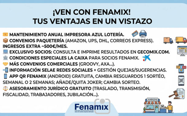 VENTAJAS DE SER SOCIO DE FENAMIX