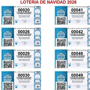 Listado Lotería Navidad 2025 QR