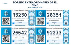 Listados de la lotería del Niño 2027 - Qr y terminaciones